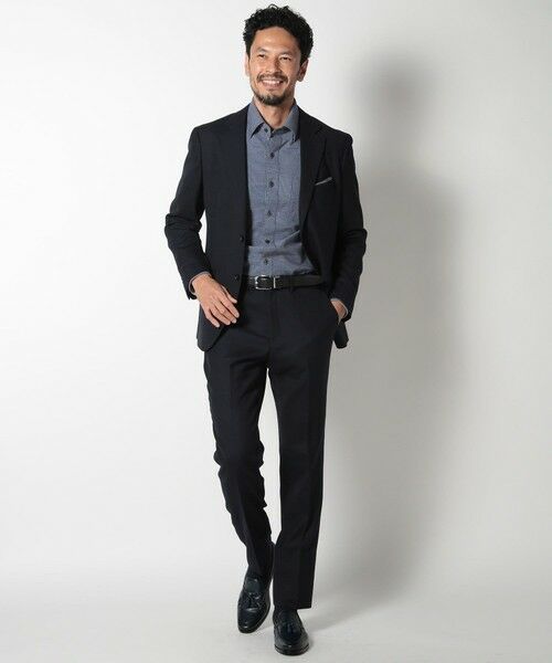 MEN'S BIGI / メンズビギ テーラードジャケット | ミックスヤーン/ポップサックテーラードジャケット | 詳細18