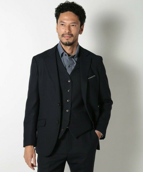 MEN'S BIGI / メンズビギ テーラードジャケット | ミックスヤーン/ポップサックテーラードジャケット | 詳細13