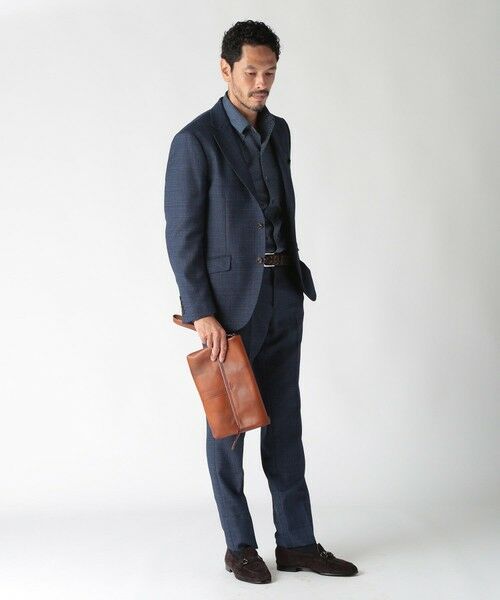 MEN'S BIGI / メンズビギ テーラードジャケット | ミックスヤーン/ポップサックテーラードジャケット | 詳細27