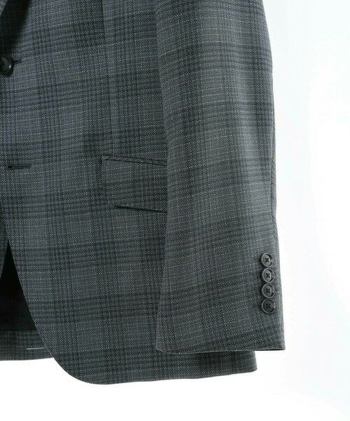MEN'S BIGI / メンズビギ テーラードジャケット | ミックスヤーンブッチャーチェックジャケット | 詳細7