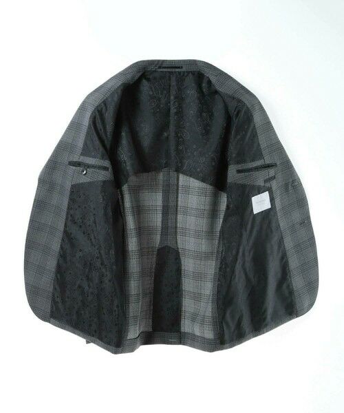 MEN'S BIGI / メンズビギ テーラードジャケット | ミックスヤーンブッチャーチェックジャケット | 詳細10