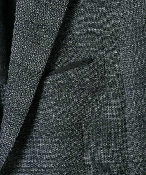 MEN'S BIGI / メンズビギ テーラードジャケット | ミックスヤーンブッチャーチェックジャケット | 詳細6