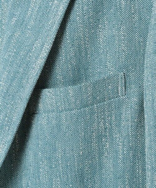 MEN'S BIGI / メンズビギ テーラードジャケット | リネン調スラブメランジジャケット | 詳細13