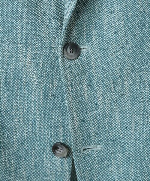 MEN'S BIGI / メンズビギ テーラードジャケット | リネン調スラブメランジジャケット | 詳細14