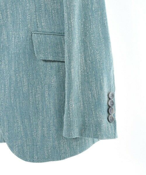MEN'S BIGI / メンズビギ テーラードジャケット | リネン調スラブメランジジャケット | 詳細15