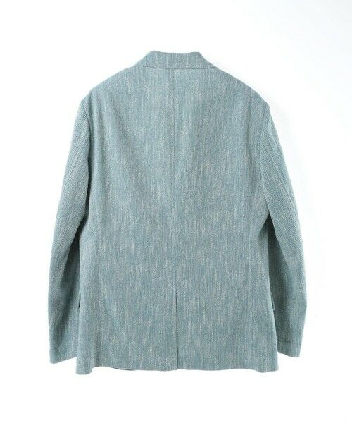 MEN'S BIGI / メンズビギ テーラードジャケット | リネン調スラブメランジジャケット | 詳細16