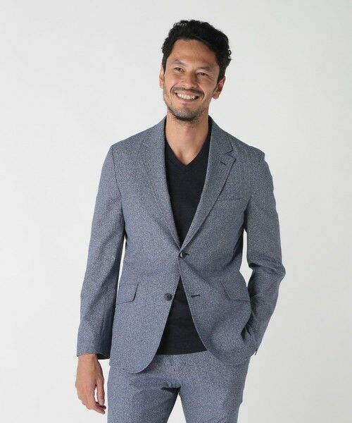 MEN'S BIGI / メンズビギ テーラードジャケット | ドットエアーメッシュプリントジャケット＜吸水速乾＞ | 詳細12