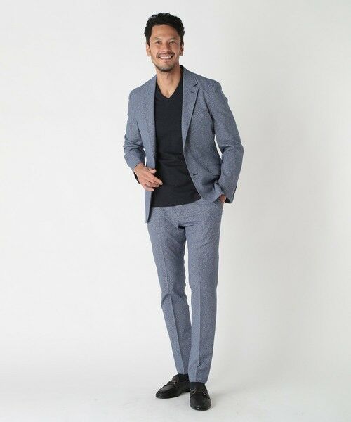 MEN'S BIGI / メンズビギ テーラードジャケット | ドットエアーメッシュプリントジャケット＜吸水速乾＞ | 詳細2