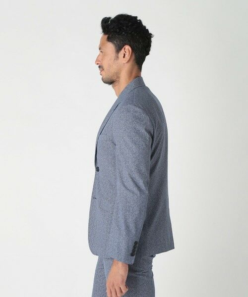 MEN'S BIGI / メンズビギ テーラードジャケット | ドットエアーメッシュプリントジャケット＜吸水速乾＞ | 詳細3