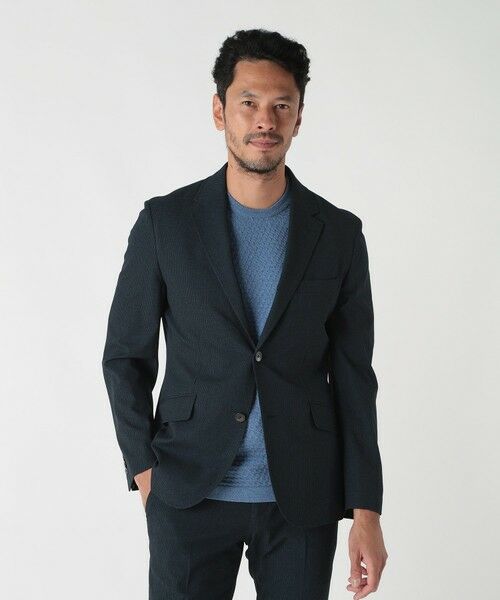 MEN'S BIGI / メンズビギ テーラードジャケット | ドットエアーメッシュプリントジャケット＜吸水速乾＞ | 詳細16