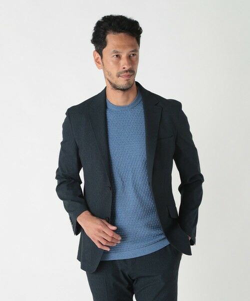 MEN'S BIGI / メンズビギ テーラードジャケット | ドットエアーメッシュプリントジャケット＜吸水速乾＞ | 詳細14