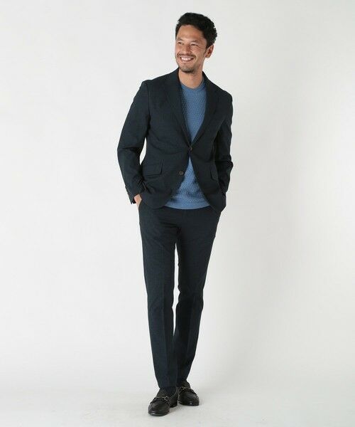 MEN'S BIGI / メンズビギ テーラードジャケット | ドットエアーメッシュプリントジャケット＜吸水速乾＞ | 詳細15