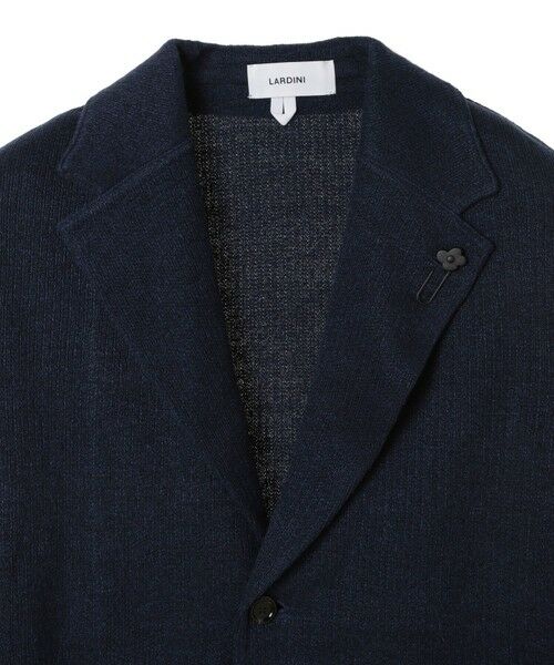 MEN'S BIGI / メンズビギ テーラードジャケット | 【LARDINI／ラルディーニ】リネンコットンニットジャケット | 詳細2
