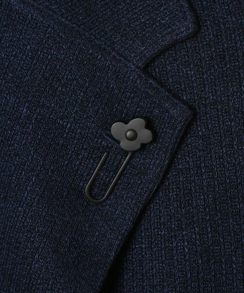 MEN'S BIGI / メンズビギ テーラードジャケット | 【LARDINI／ラルディーニ】リネンコットンニットジャケット | 詳細3