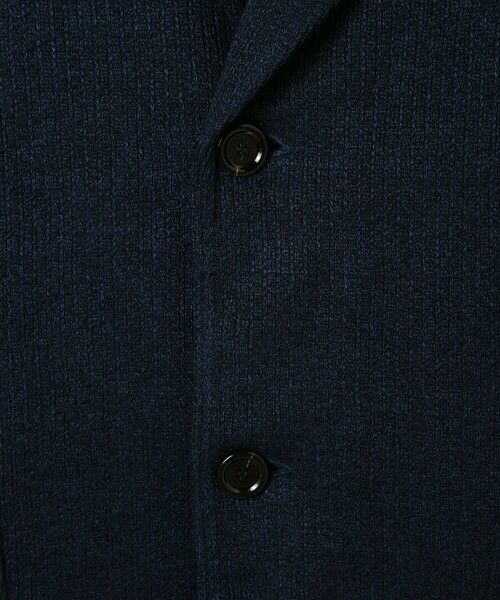 MEN'S BIGI / メンズビギ テーラードジャケット | 【LARDINI／ラルディーニ】リネンコットンニットジャケット | 詳細4