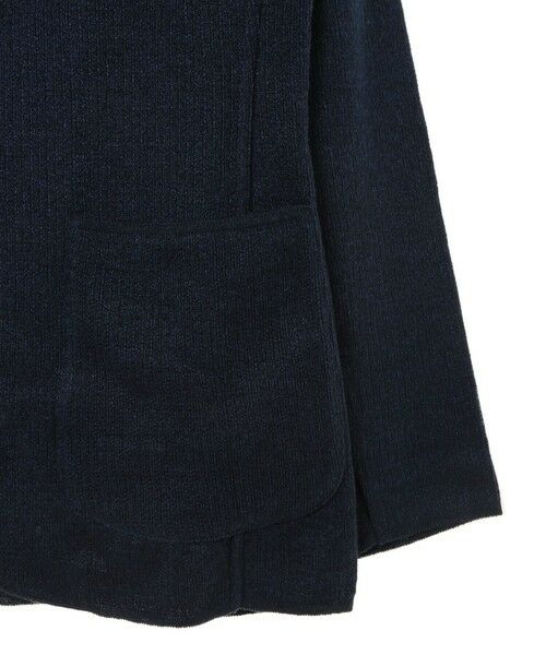 MEN'S BIGI / メンズビギ テーラードジャケット | 【LARDINI／ラルディーニ】リネンコットンニットジャケット | 詳細5