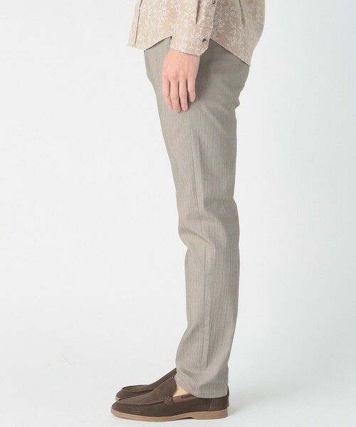 MEN'S BIGI / メンズビギ スラックス・ドレスパンツ | ハイパワーストレッチヘリンボーンスラックスパンツ | 詳細4