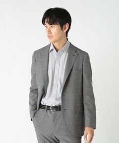 MEN'S BIGI / メンズビギ テーラードジャケット | ウーリーノ千鳥格子柄テーラードジャケット