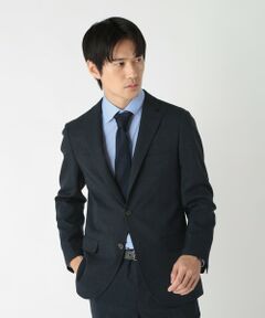 MEN'S BIGI / メンズビギ テーラードジャケット | ウーリーノ千鳥格子柄テーラードジャケット