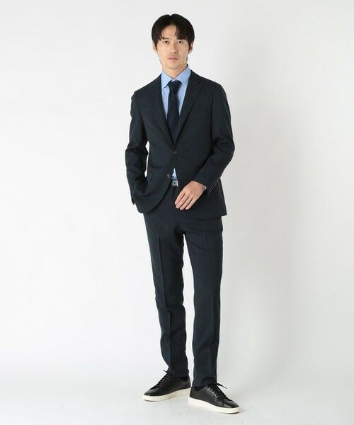 MEN'S BIGI / メンズビギ テーラードジャケット | ウーリーノ千鳥格子柄テーラードジャケット | 詳細3