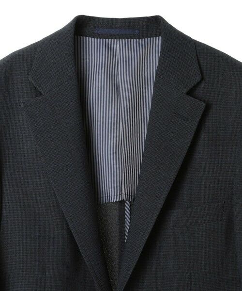MEN'S BIGI / メンズビギ テーラードジャケット | ウーリーノ千鳥格子柄テーラードジャケット | 詳細4