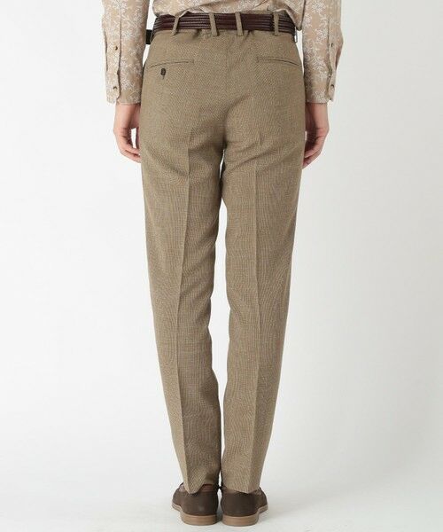 MEN'S BIGI / メンズビギ スラックス・ドレスパンツ | ウーリーノ千鳥格子柄スラックスパンツ（セットアップ対応） | 詳細2