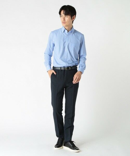 MEN'S BIGI / メンズビギ スラックス・ドレスパンツ | ウーリーノ千鳥格子柄スラックスパンツ（セットアップ対応） | 詳細11