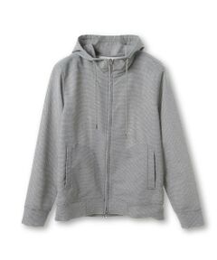 MEN'S BIGI / メンズビギ スウェット | カラミストレッチフードパーカー