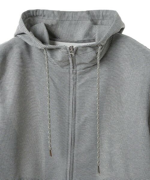 MEN'S BIGI / メンズビギ スウェット | カラミストレッチフードパーカー | 詳細12