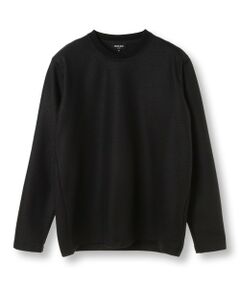 MEN'S BIGI / メンズビギ Tシャツ | フクレジャガード　クルーネックリブカットソー
