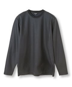 MEN'S BIGI / メンズビギ Tシャツ | フクレジャガード　クルーネックリブカットソー