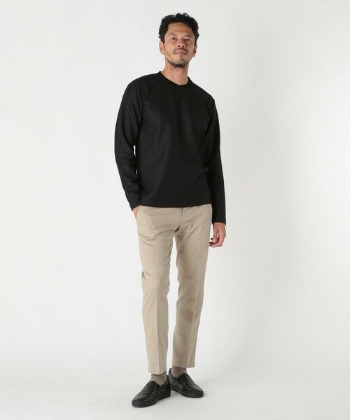 MEN'S BIGI / メンズビギ Tシャツ | フクレジャガード　クルーネックリブカットソー | 詳細2