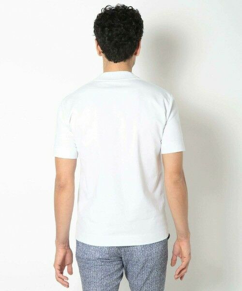 MEN'S BIGI / メンズビギ Tシャツ | 【ACTIVE TAILOR/アクティブテイラー】シルケットスムースVネックTシャツ＜接触冷感 / UVカット＞ | 詳細5