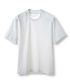 MEN'S BIGI / メンズビギ Tシャツ | 【ACTIVE TAILOR/アクティブテイラー】シルケットスムースクルーネックTシャツ＜接触冷感 / UVカット＞