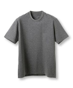 MEN'S BIGI / メンズビギ Tシャツ | 【ACTIVE TAILOR/アクティブテイラー】シルケットスムースクルーネックTシャツ＜接触冷感 / UVカット＞