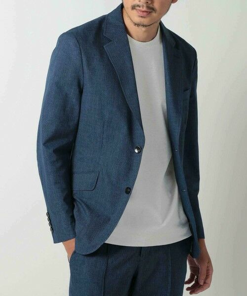 MEN'S BIGI / メンズビギ Tシャツ | 【ACTIVE TAILOR/アクティブテイラー】シルケットスムースクルーネックTシャツ＜接触冷感 / UVカット＞ | 詳細4