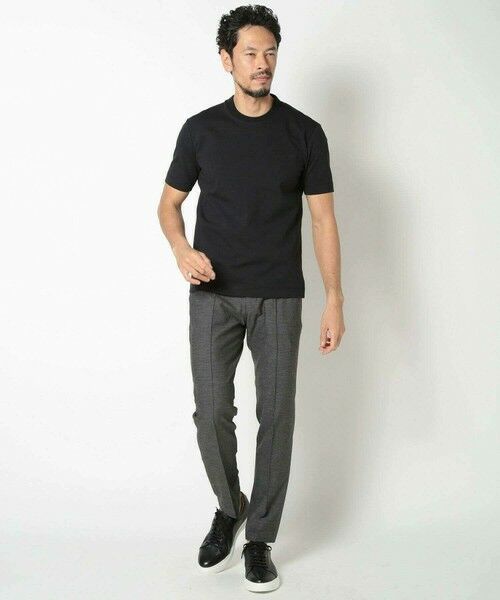 MEN'S BIGI / メンズビギ Tシャツ | 【ACTIVE TAILOR/アクティブテイラー】シルケットスムースクルーネックTシャツ＜接触冷感 / UVカット＞ | 詳細19