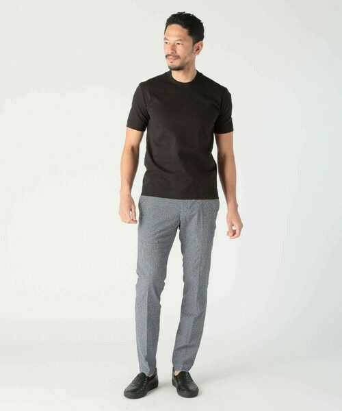 MEN'S BIGI / メンズビギ Tシャツ | 【ACTIVE TAILOR/アクティブテイラー】シルケットスムースクルーネックTシャツ＜接触冷感 / UVカット＞ | 詳細25