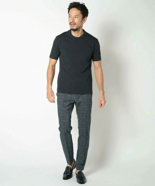 MEN'S BIGI / メンズビギ Tシャツ | 【ACTIVE TAILOR/アクティブテイラー】シルケットスムースクルーネックTシャツ＜接触冷感 / UVカット＞ | 詳細28