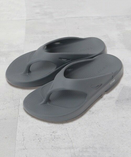 MEN'S BIGI / メンズビギ サンダル | 【OOFOS/ウーフォス】Ooriginal リカバリートングサンダル（グレー）