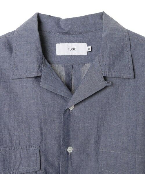 MEN'S BIGI / メンズビギ シャツ・ブラウス | コットンシルクオープンカラーシャツ | 詳細1