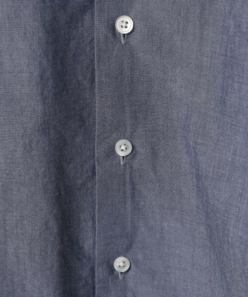 MEN'S BIGI / メンズビギ シャツ・ブラウス | コットンシルクオープンカラーシャツ | 詳細6