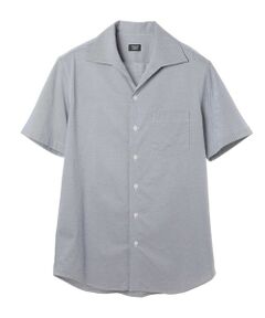 MEN'S BIGI / メンズビギ シャツ・ブラウス | 〈DISNOTICED/ディスノーティス〉ツイルジャージハーフスリーブシャツ