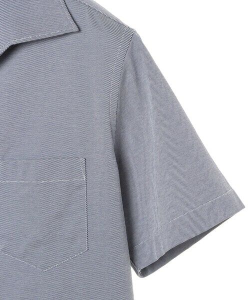 MEN'S BIGI / メンズビギ シャツ・ブラウス | 〈DISNOTICED/ディスノーティス〉ツイルジャージハーフスリーブシャツ | 詳細4