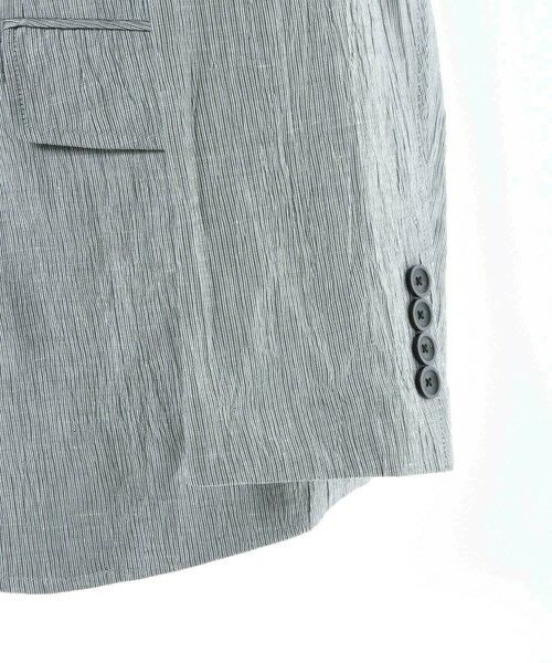 MEN'S BIGI / メンズビギ テーラードジャケット | コットンリネン楊柳サッカージャケット | 詳細8