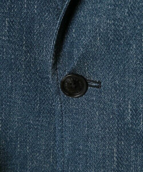 MEN'S BIGI / メンズビギ テーラードジャケット | 【COLE HAAN/コール ハーン】別注 トリコットメッシュデニムプリントジャケット＜吸水速乾/EASY CARE＞ | 詳細14