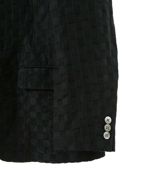 MEN'S BIGI / メンズビギ テーラードジャケット | リネン混ジャカードライトジャケット<ドライタッチ> | 詳細9