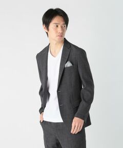 MEN'S BIGI / メンズビギ テーラードジャケット | Reflax スラブツイルジャケット