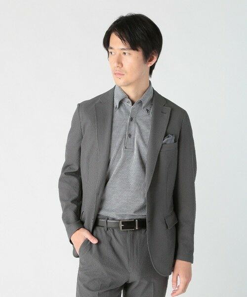 MEN'S BIGI / メンズビギ テーラードジャケット | DOTAIRライトウエイトサッカージャケット | 詳細1