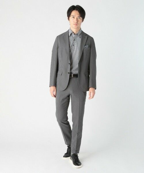 MEN'S BIGI / メンズビギ テーラードジャケット | DOTAIRライトウエイトサッカージャケット | 詳細2